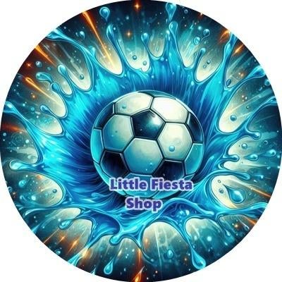 L2000 icing frosting voetbal 18cm eetbare taart plaat print, Hobby en Vrije tijd, Taarten en Cupcakes maken, Ophalen of Verzenden