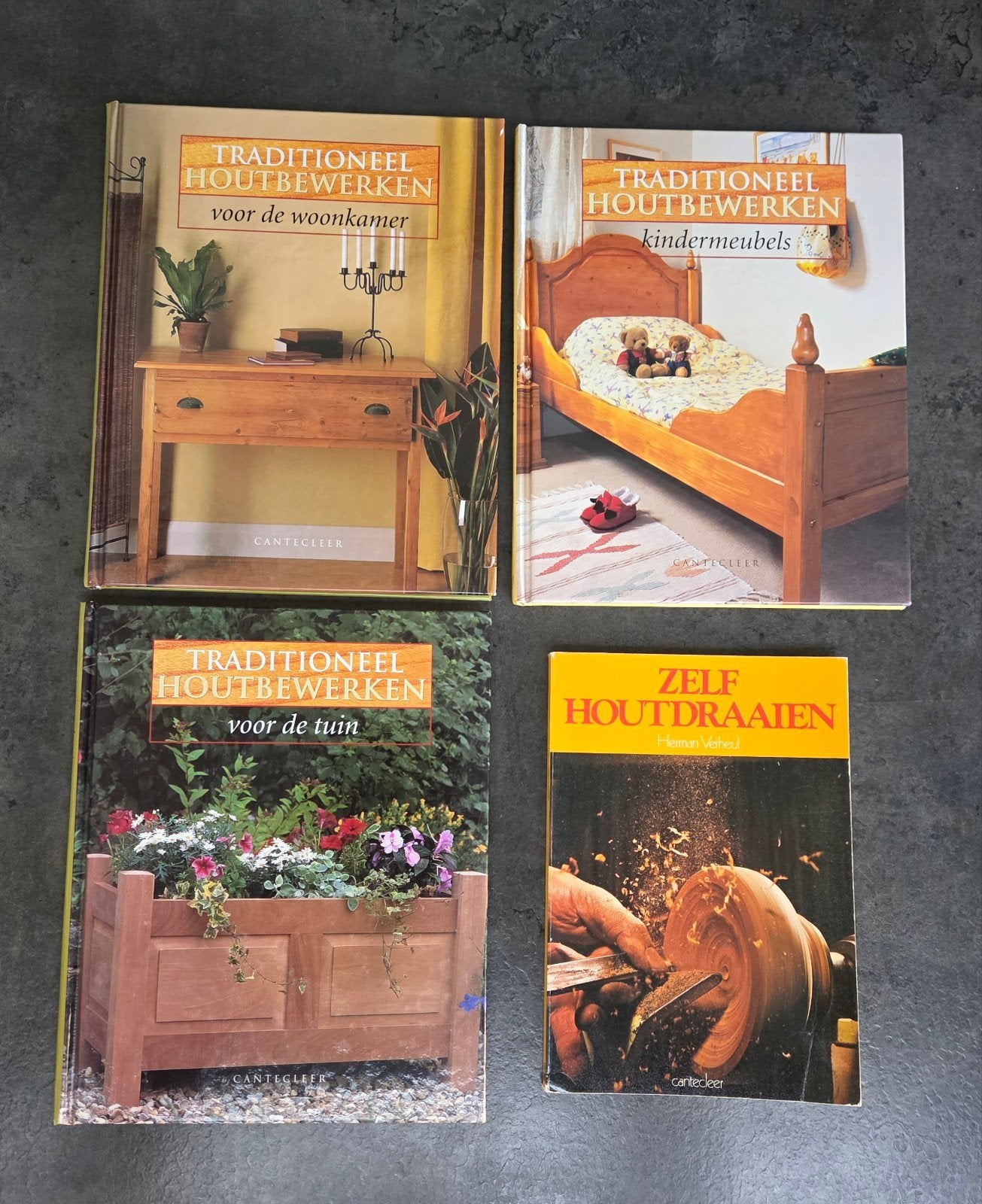 4 boeken traditioneel houtbewerken, Ophalen of Verzenden, Zo goed als nieuw