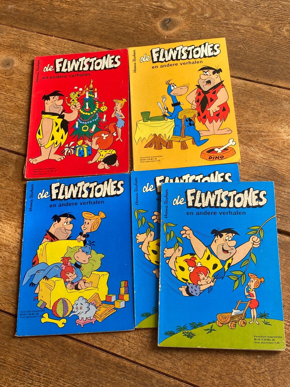 Strip boeken Flintstones Hanna Barbera 1960, Eén stripboek, Ophalen of Verzenden, Zo goed als nieuw