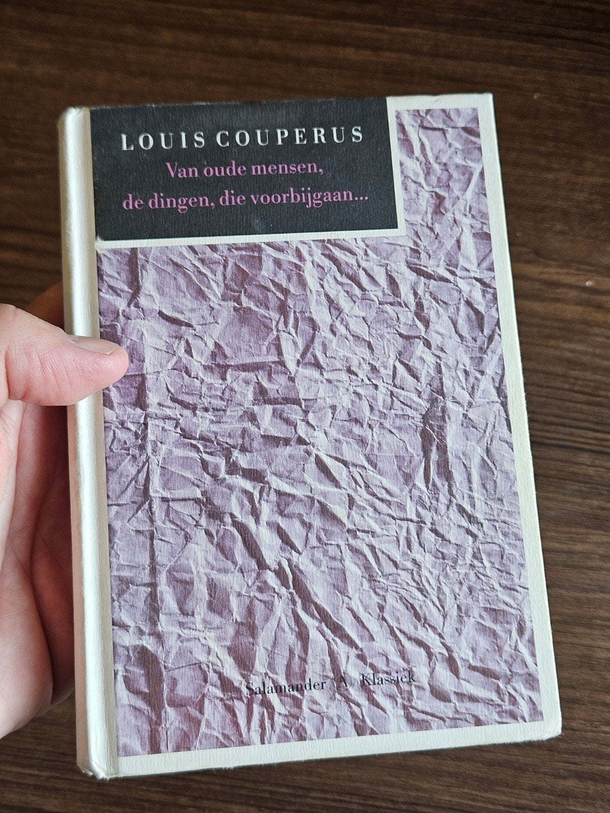 Louis Couperus Van oude mensen dingen die voorbijgaan, Gelezen, Ophalen of Verzenden, Louis Couperus