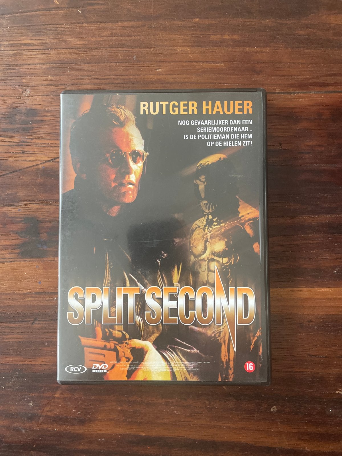 Split Second DVD - Rutger Hauer Actiethriller, Ophalen of Verzenden, Zo goed als nieuw