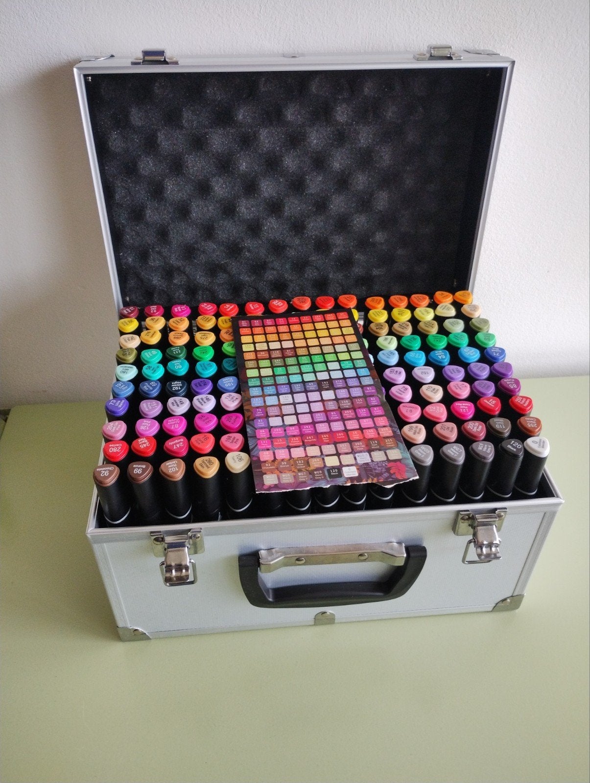 Alcohol markers koffer decotime, Ophalen, Potlood of Stift