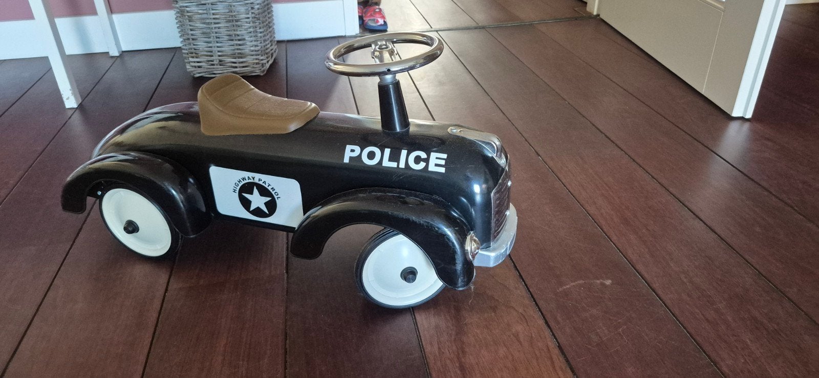 Retro Politie Loopauto - Veel speelplezier!, Ophalen, Gebruikt