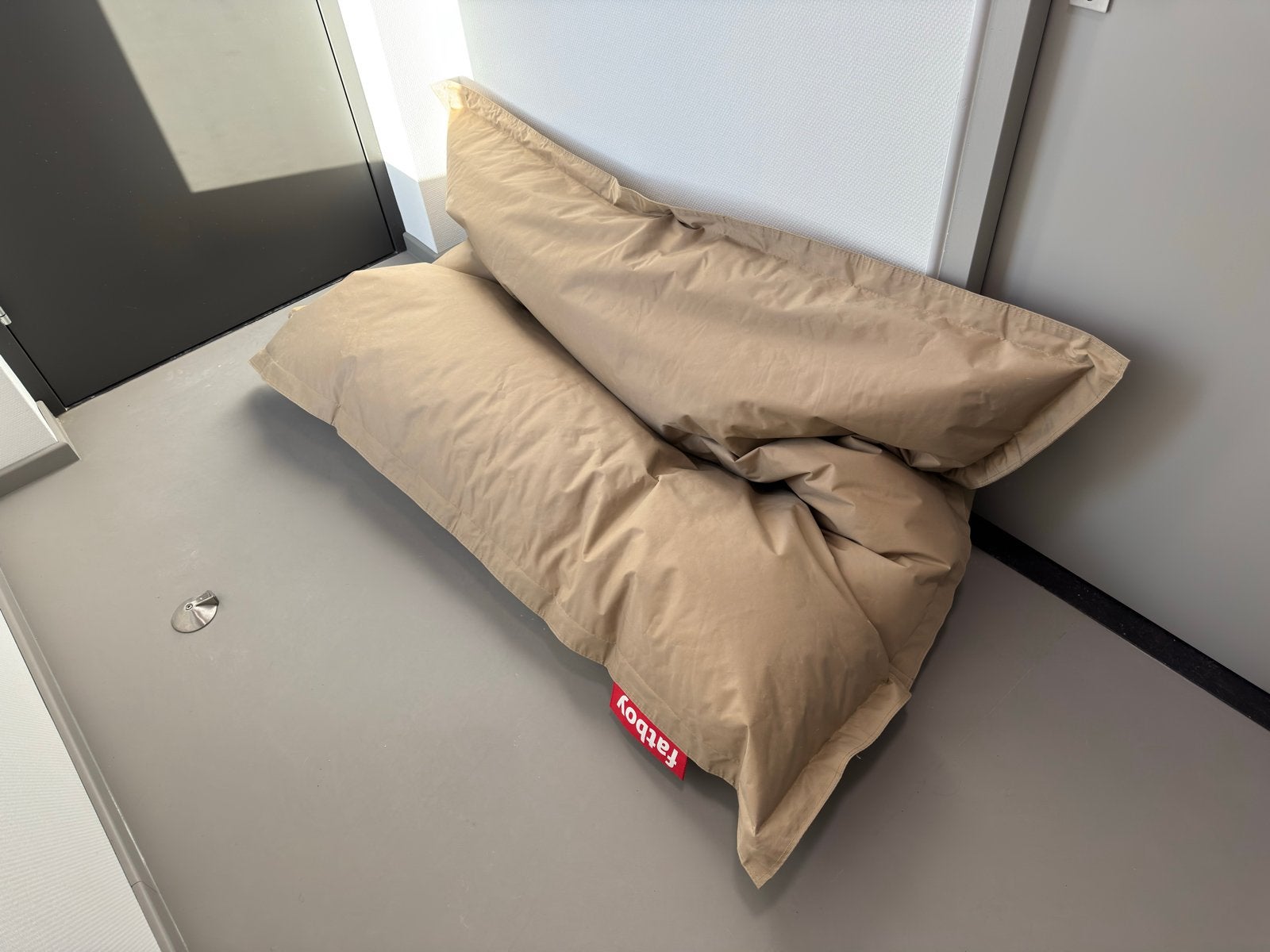 Fatboy Original Zitzak - Beige, Ophalen, Gebruikt, Beige, Zitzak