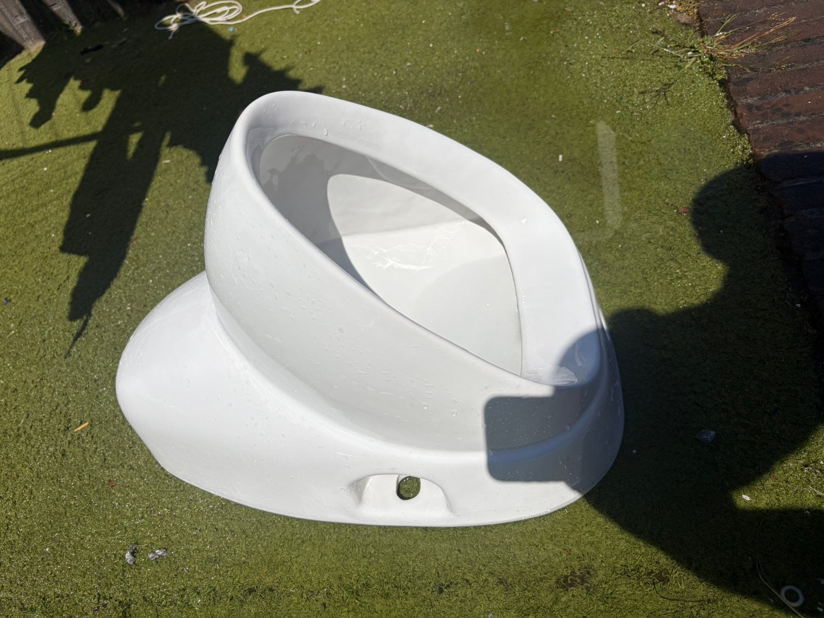 Urinoir / pisbak showroom model geweest, Ophalen of Verzenden, Zo goed als nieuw, Douche