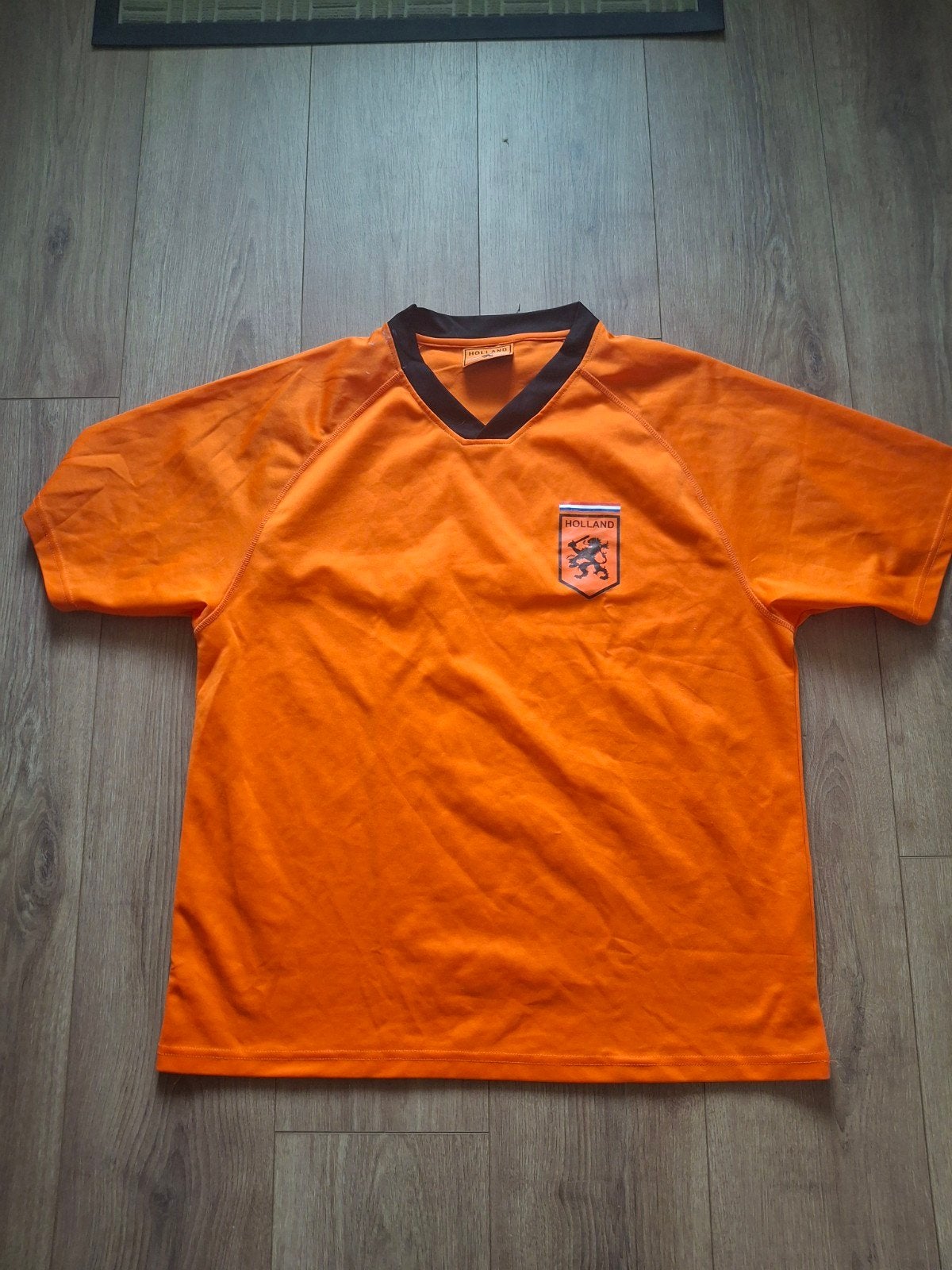 Oranje shirt XXL, Groter dan maat XL, Ophalen of Verzenden, Gebruikt, Shirt