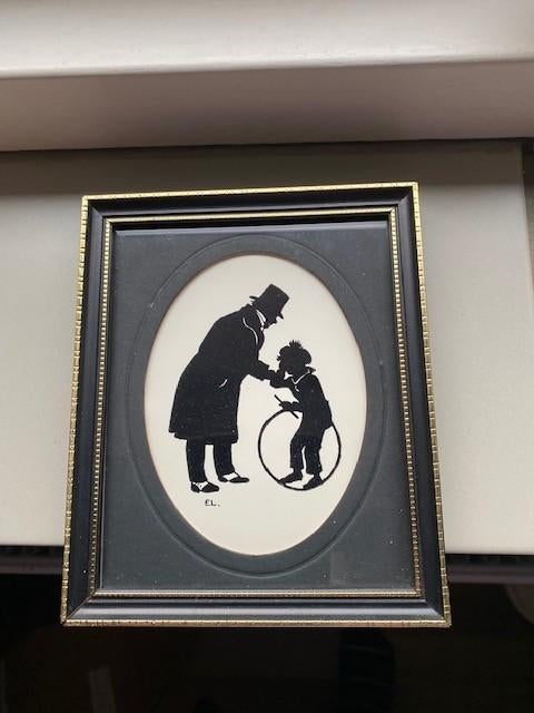 Mooie oude Dickens prent, Ophalen of Verzenden, Zo goed als nieuw