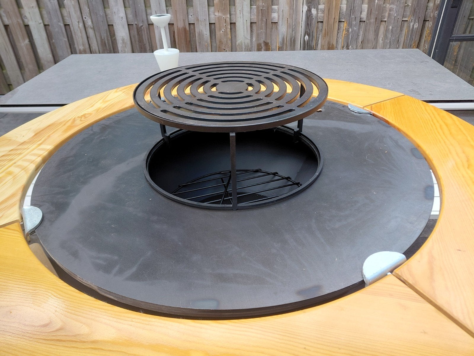 Royal Living BBQ Grill met Houten Rand en Onderstel, Ophalen of Verzenden, Nieuw, Royal Living