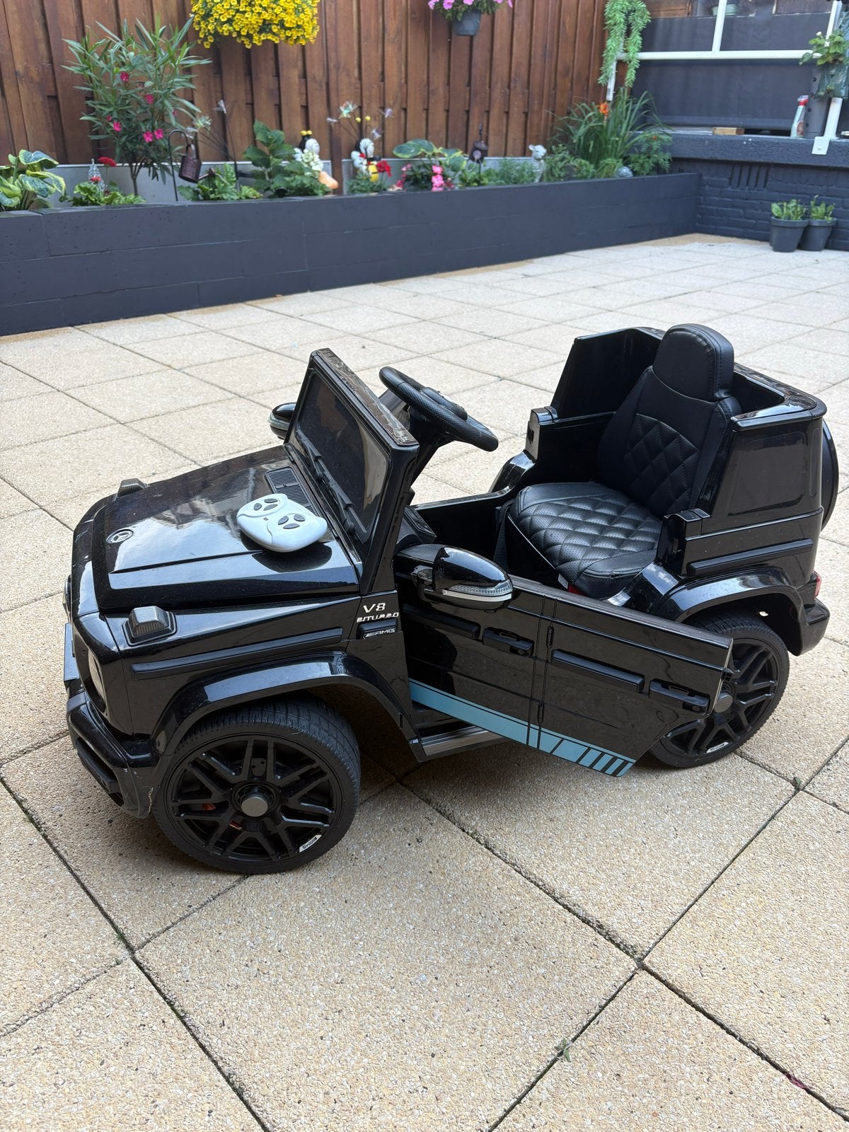 Mercedes G-Klasse elektrische kinderauto met afstandsbedieni, Ophalen, Gebruikt, Loopvoertuig