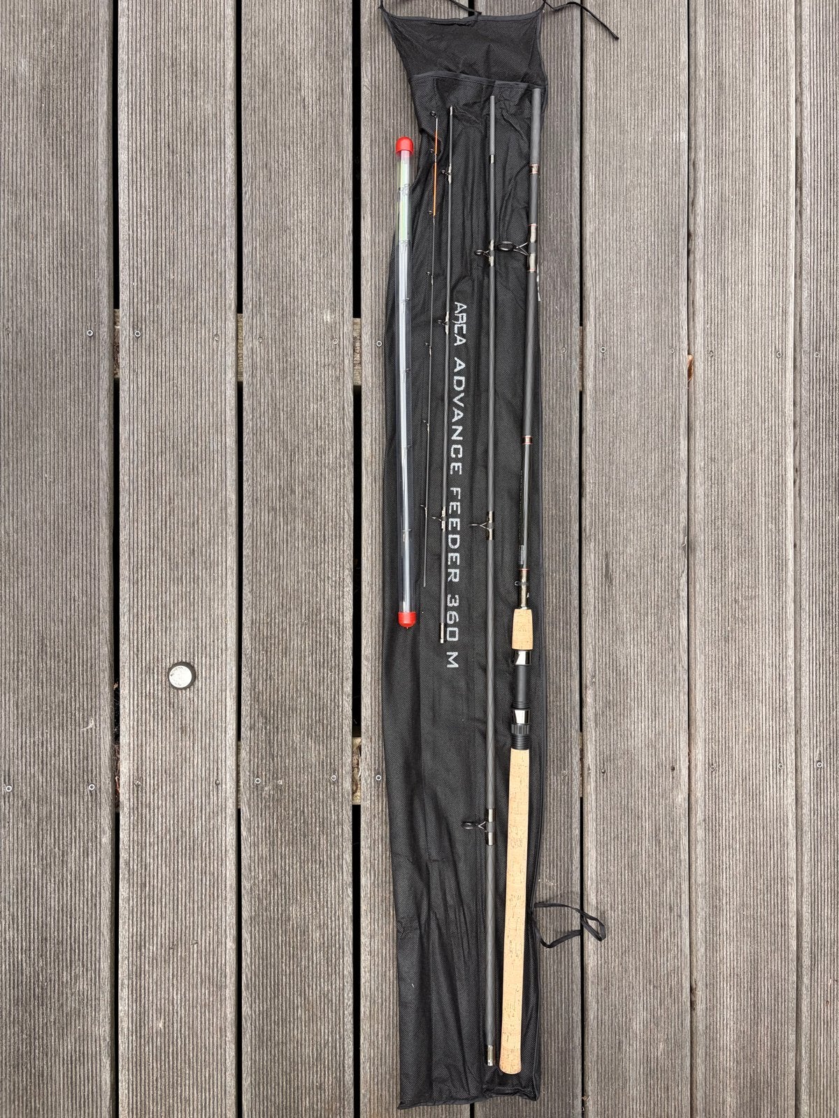 Arca Advance Feeder 360 M (3.60m) Feederhengel, Ophalen, Zo goed als nieuw, Werphengel