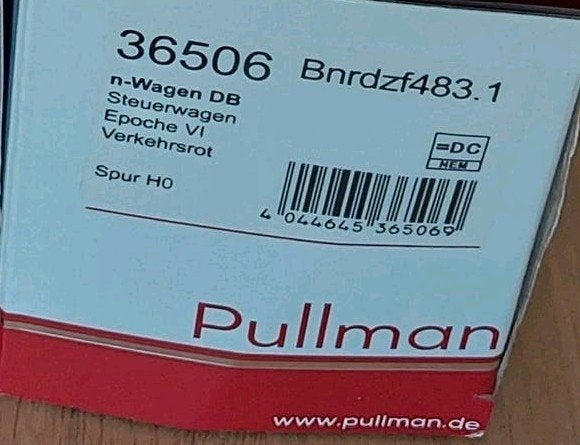 Esu Pullman n-Wagen (Rotling) 36506, Overige merken, Gebruikt, Gelijkstroom, Wagon