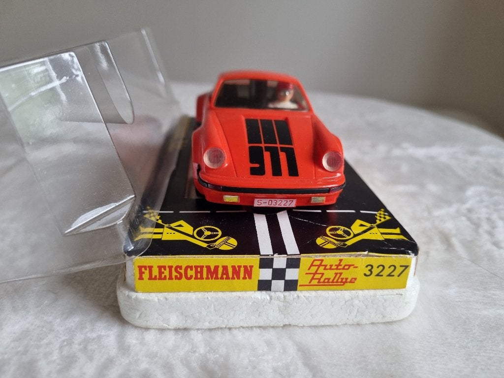 Fleischmann 3227 Porsche 911 oranje, NIEUW met OVP., Verzenden, Nieuw, Elektrisch, Fleischmann