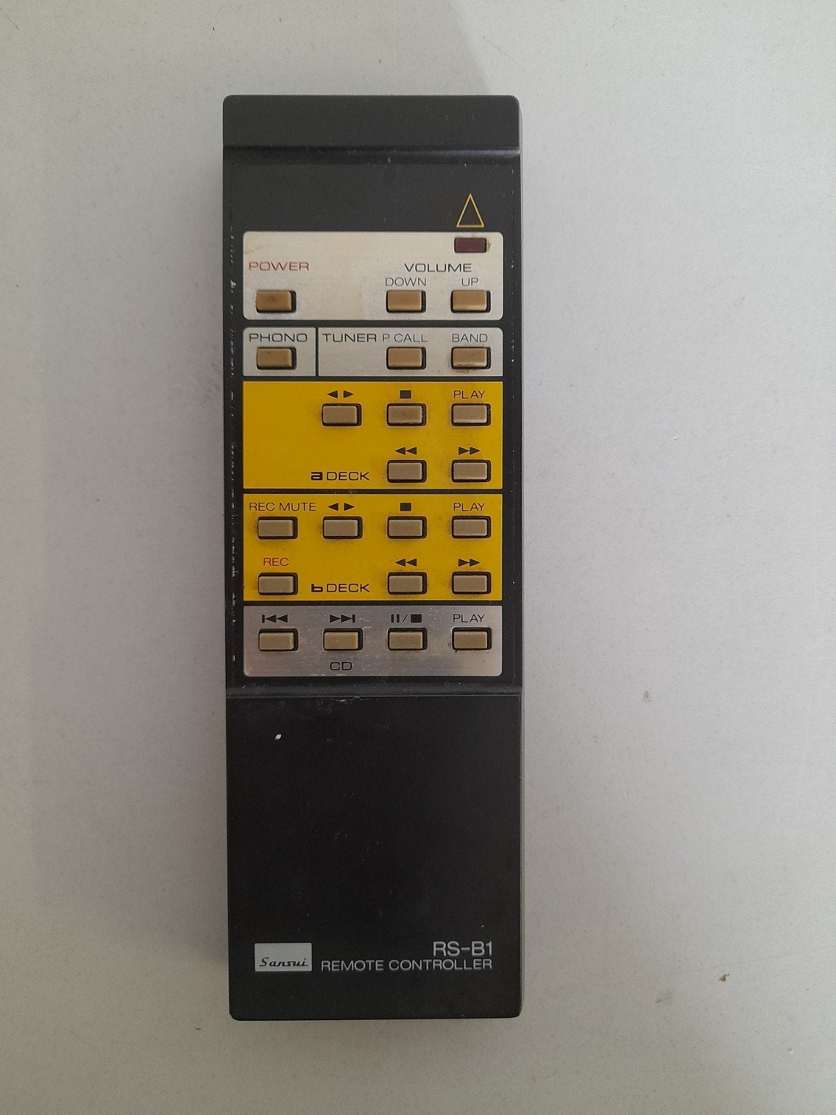 Sansui versterker afstandsbediening RS-B1, Ophalen of Verzenden, Gebruikt, Origineel, Mediaspeler