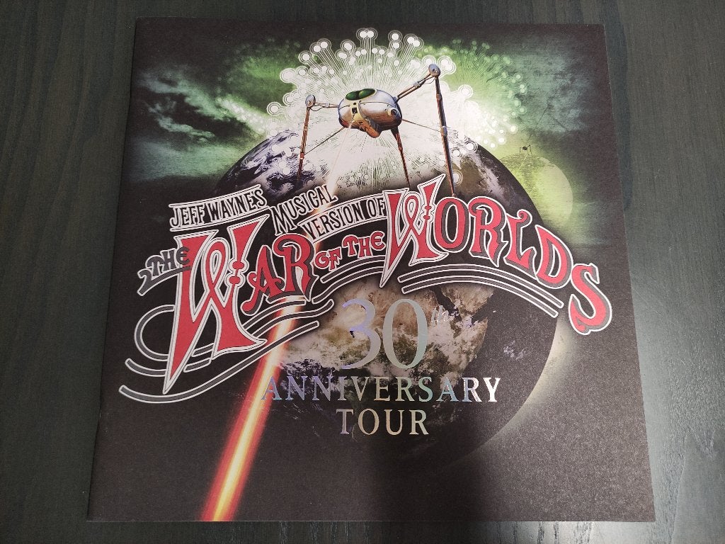 Jeff Wayne's War of the Worlds 30th Anniversary Tour, Boeken, Ophalen of Verzenden, Zo goed als nieuw, Artiest