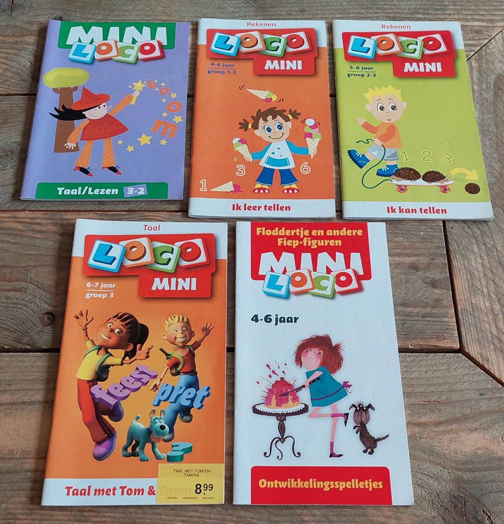 Mini Loco boekjes, Ophalen of Verzenden, Gebruikt