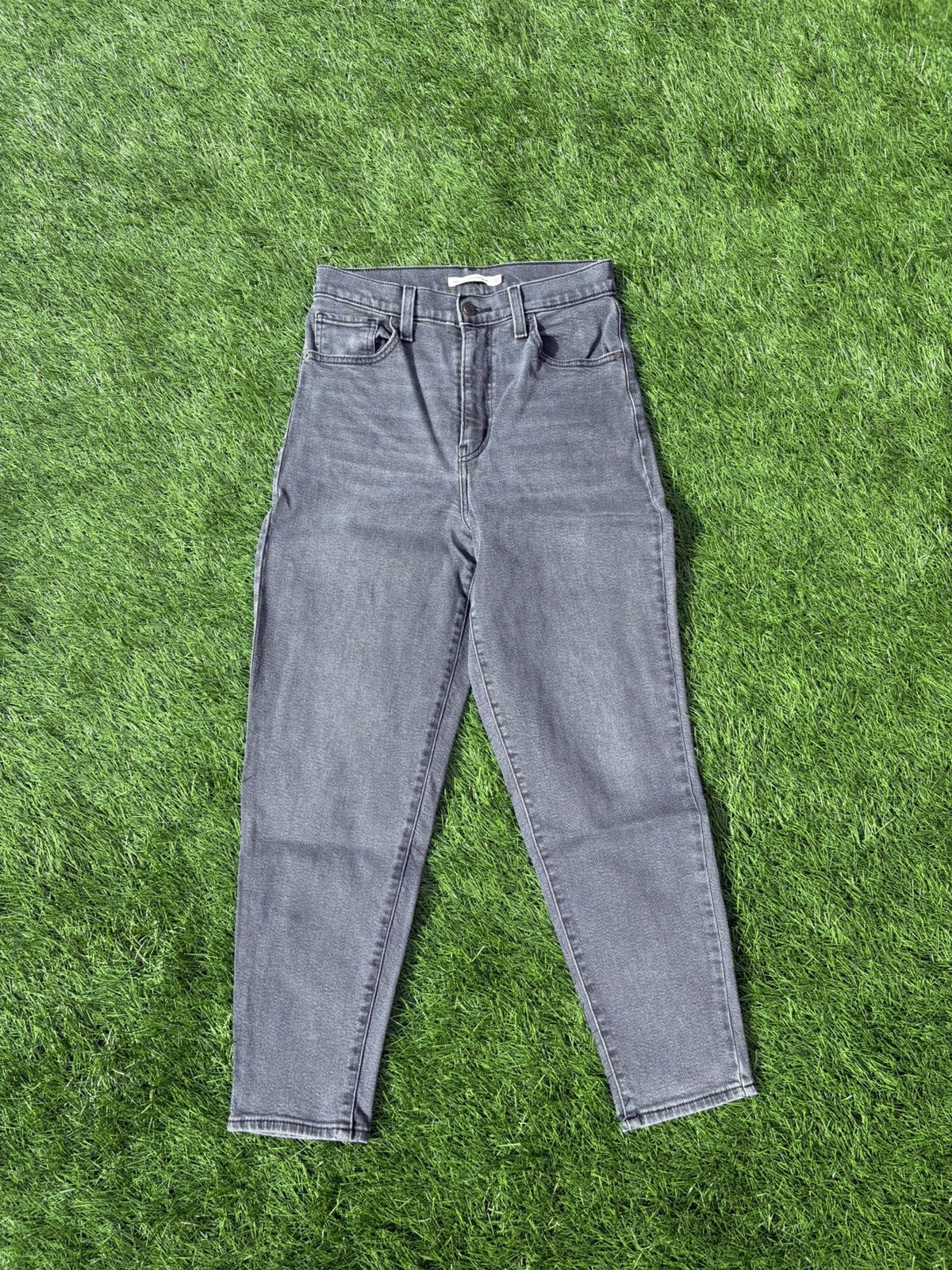 Levi’s mom jeans, Ophalen of Verzenden, Zo goed als nieuw, Zwart, W27 (confectie 34) of kleiner