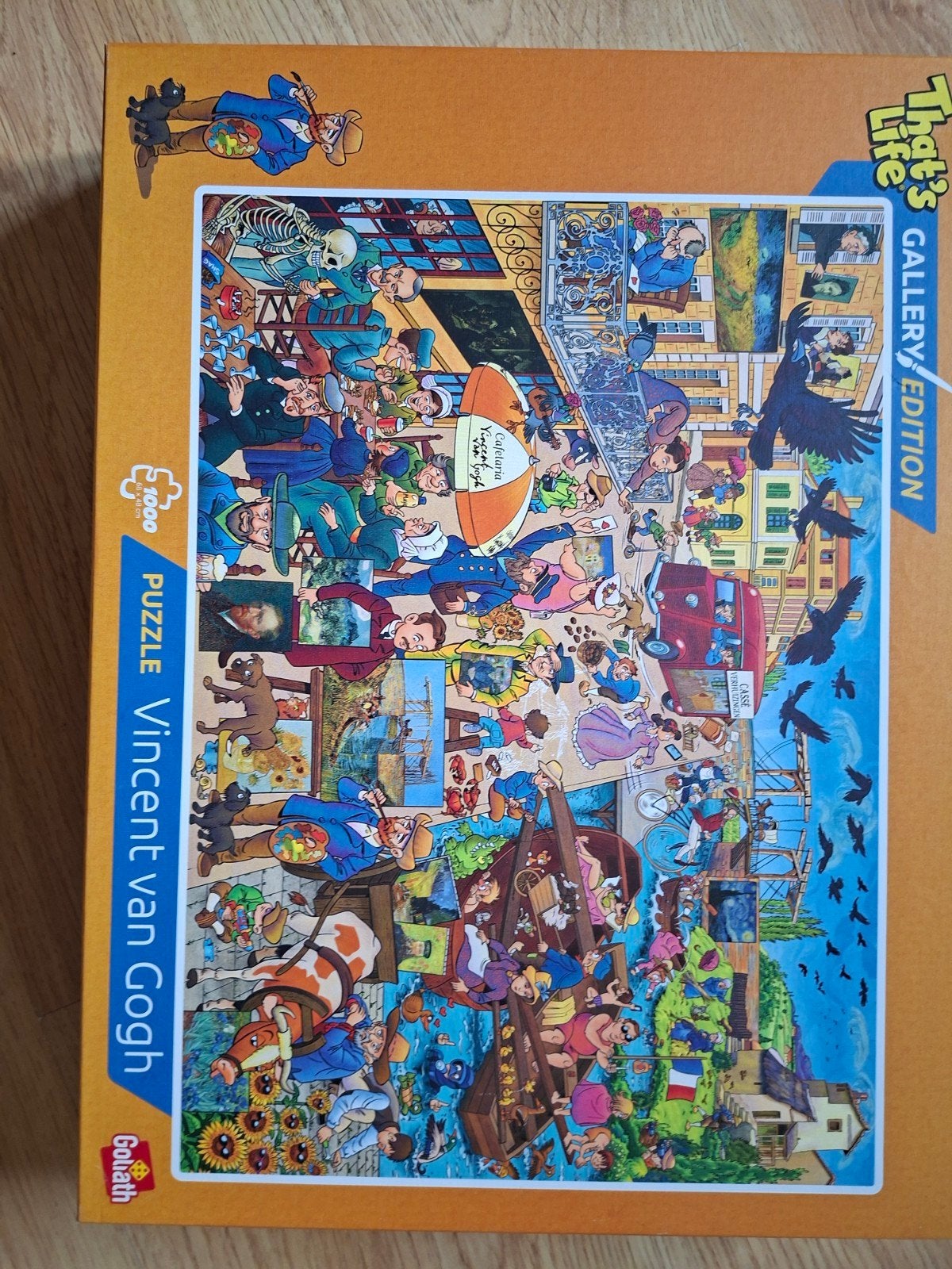 Vincent v gogh puzzel 1000 st🧩, Ophalen, 500 t/m 1500 stukjes, Zo goed als nieuw