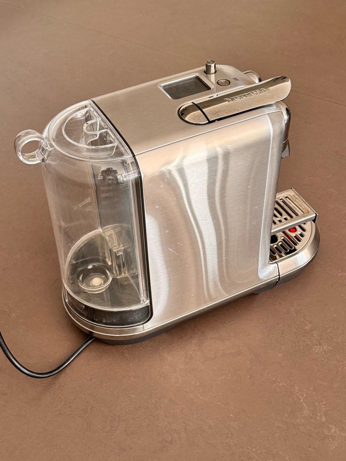 Sage Creatista Plus Nespresso machine - Zeer goede staat, Espresso apparaat, Ophalen of Verzenden, Zo goed als nieuw, Koffiepads en cups