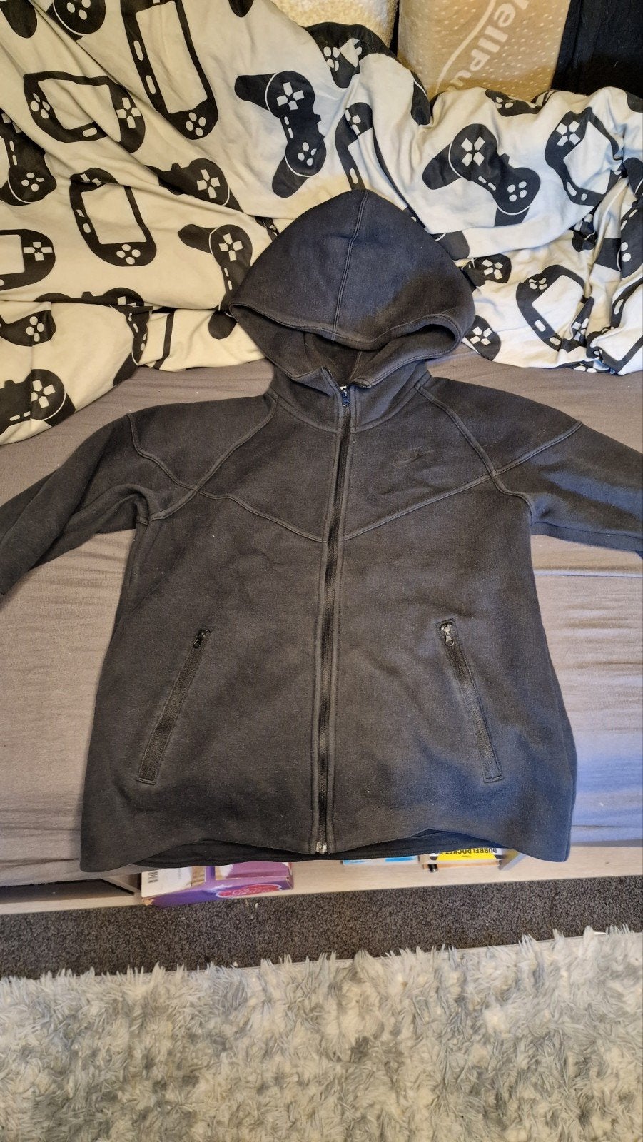 Nike Tech Fleece Hoodie Zwart - Maat S, Ophalen of Verzenden, Zo goed als nieuw, Nike