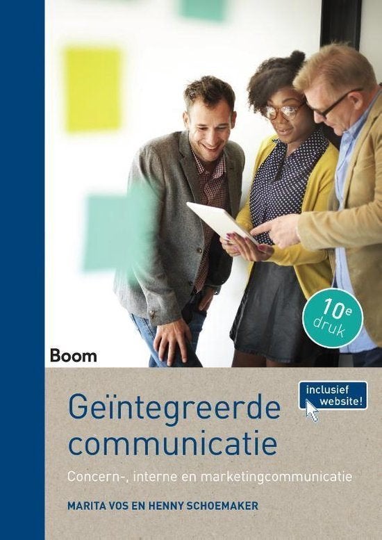 Geïntegreerde communicatie, Ophalen of Verzenden, Alpha, Zo goed als nieuw, HBO