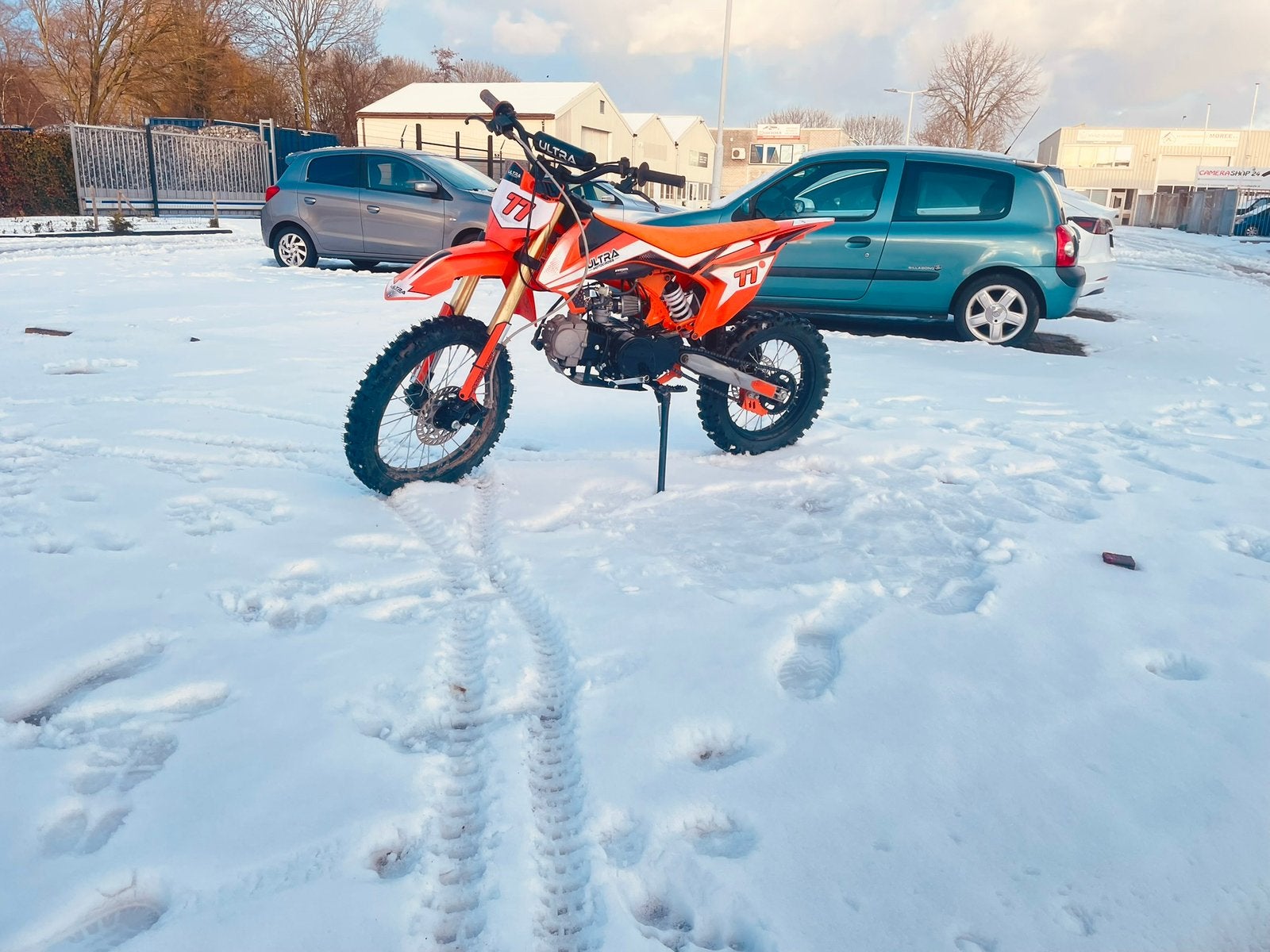 Crossmotor 125cc, Fietsen en Brommers, Ophalen, Zo goed als nieuw, Overige merken