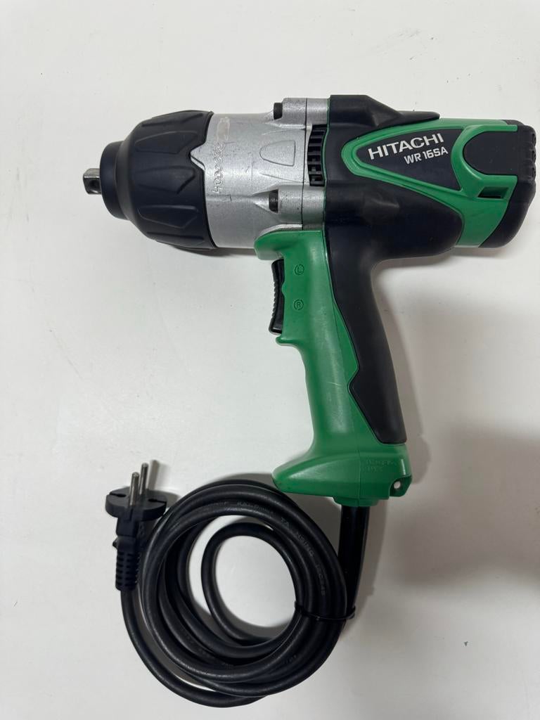 Hitachi WR 16SA Slagmoersleutel - Krachtig en Betrouwbaar, Ophalen of Verzenden, Gebruikt, 600 watt of meer, Overige typen