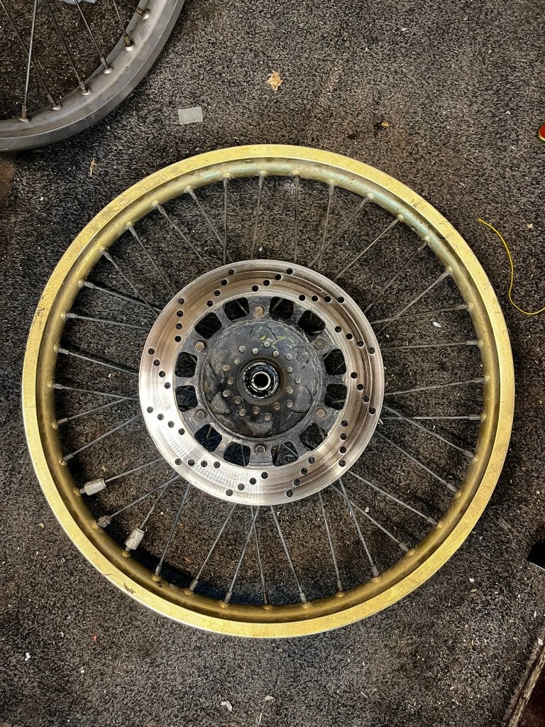 Velgset Yamaha xt600z - zie omschrijving, Ophalen, Gebruikt