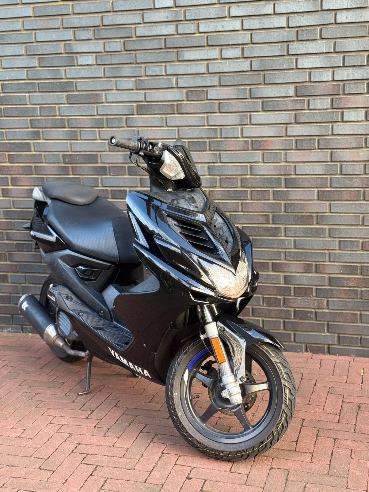 Yamaha aerox 4takt 2018, Ophalen, Aerox, Maximaal 45 km/u, Zo goed als nieuw
