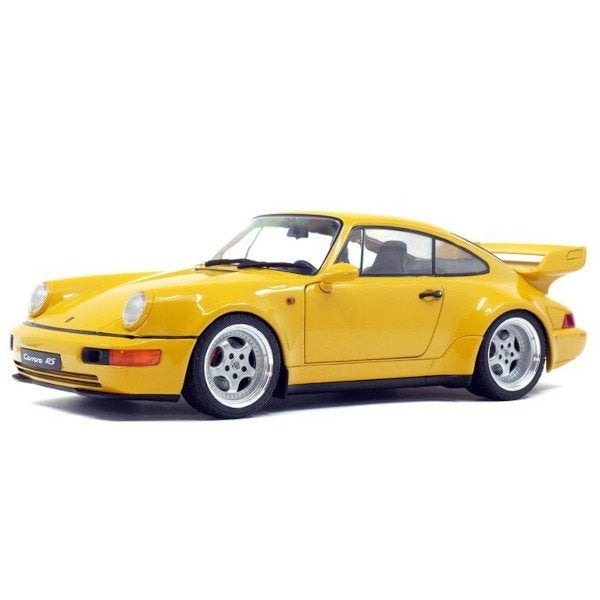 Porsche 911 (964) 3.8 RS 1963 Geel Schaal 1/18 Solido, Solido, Auto, Solido, Nieuw