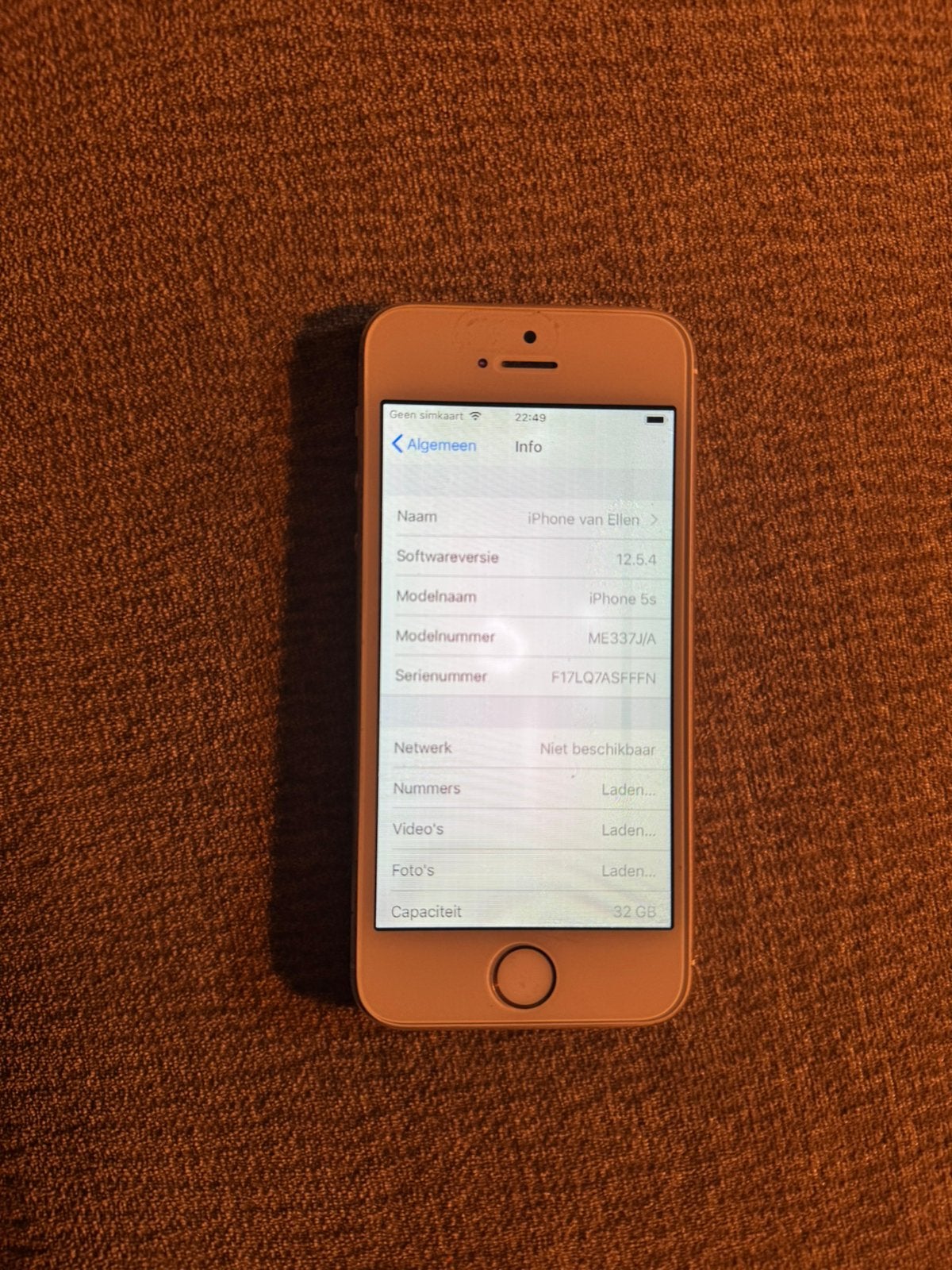 Iphone 5s, Gebruikt, Classic, Ophalen of Verzenden, 20 tot 40 GB