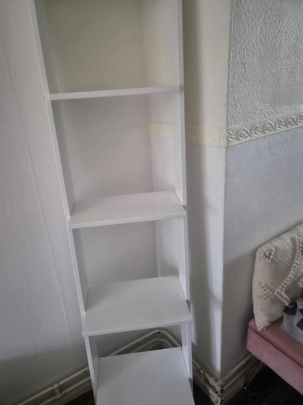 Mooi stevig wit open kastje van IKEA, Huis en Inrichting, Ophalen, Met plank(en), Minder dan 50 cm, Gebruikt