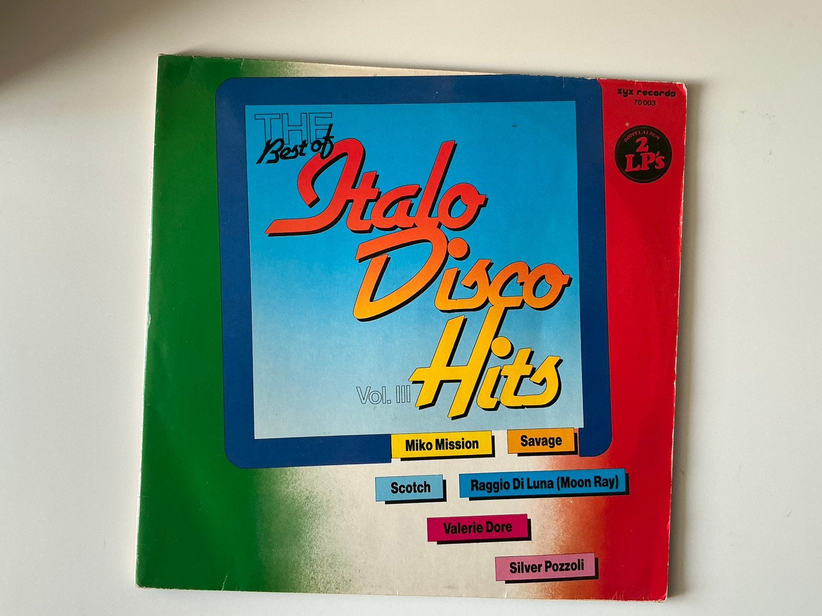 The Best Of Italo Disco Hits Vol. III dubbel LP Italo disco, Gatefold hoes, Ophalen of Verzenden, Gebruikt, 12 inch