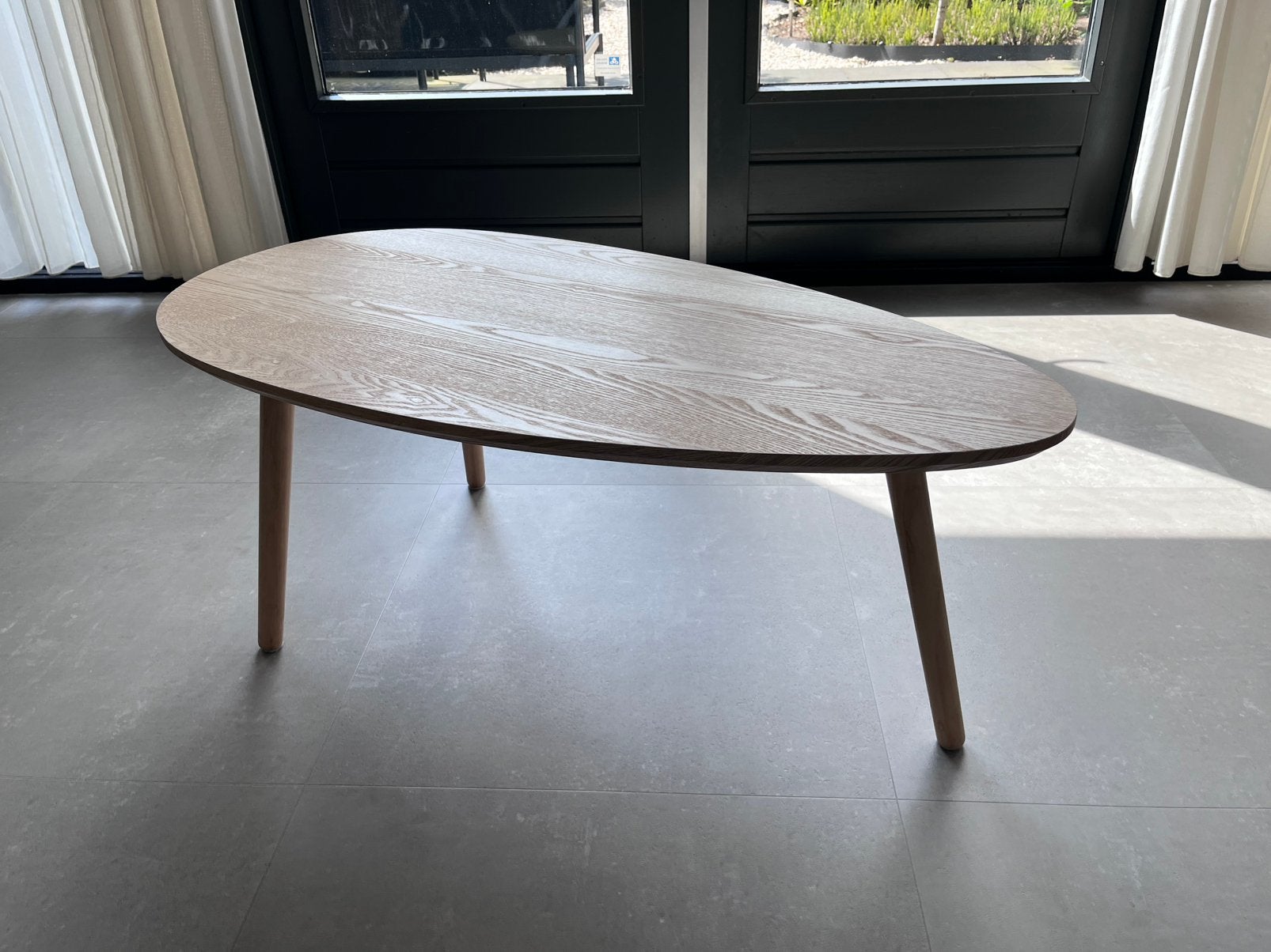 Salontafel Japandi stijl, Ophalen, Japandi, 100 tot 150 cm, 50 tot 100 cm