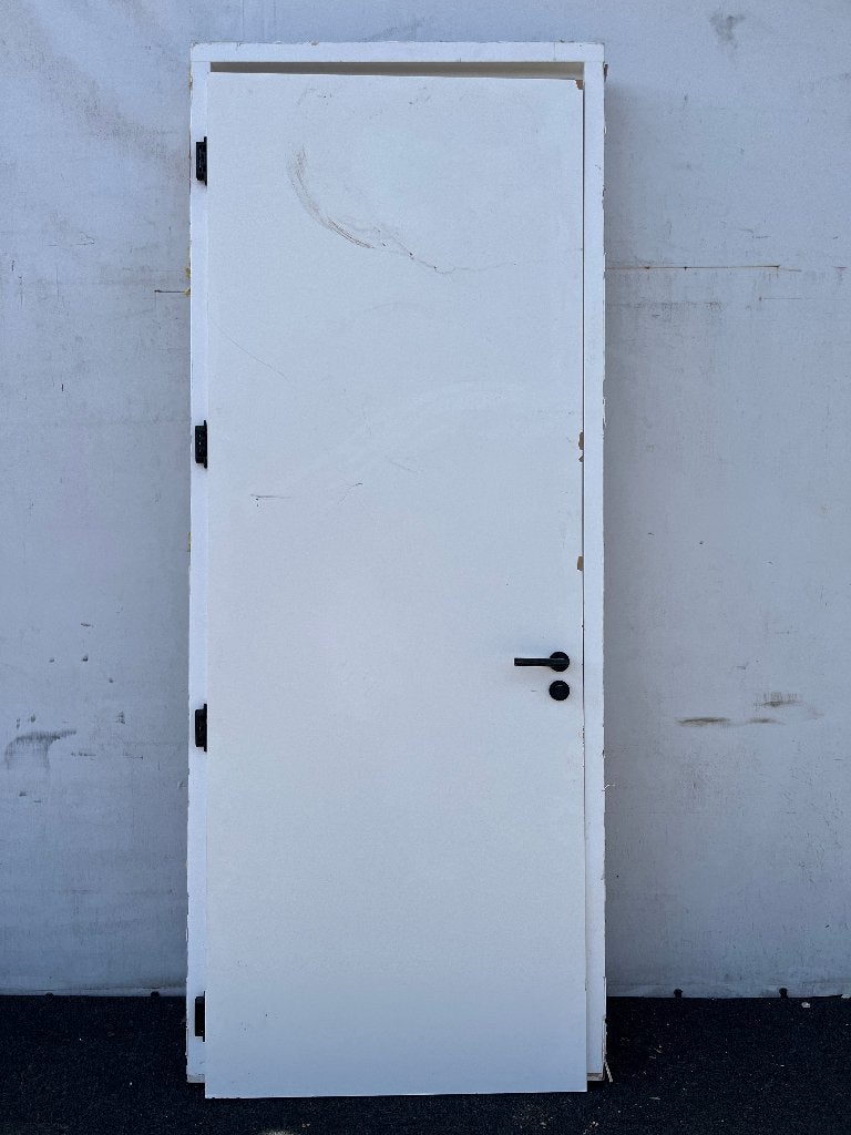 Kozijn(258x103cm) met binnendeur 250x93cm, Ophalen, Gebruikt