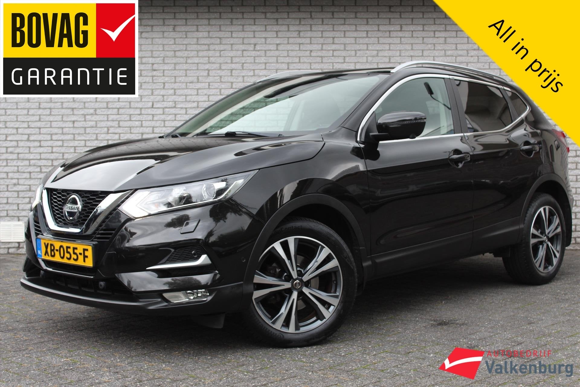 Nissan Qashqai 1.2 Tekna | Panodak | 360 camera | Stoelverw., Auto's, 12 maanden, Stof, Gebruikt, 4 cilinders