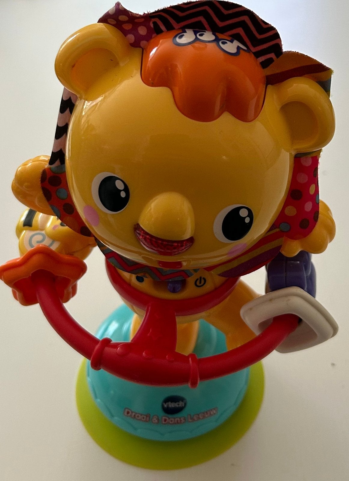 VTech Baby Draai & Dans Leeuw, Ophalen of Verzenden, Zo goed als nieuw, 6 maanden tot 2 jaar