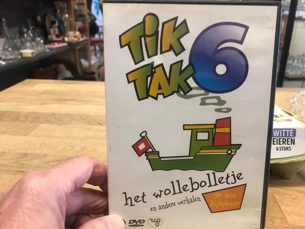 Tik Tak 6: Het Wollebolletje en andere verhalen DVD, Cd's en Dvd's, Dvd's | Kinderen en Jeugd, Alle leeftijden, Verzenden, Gebruikt