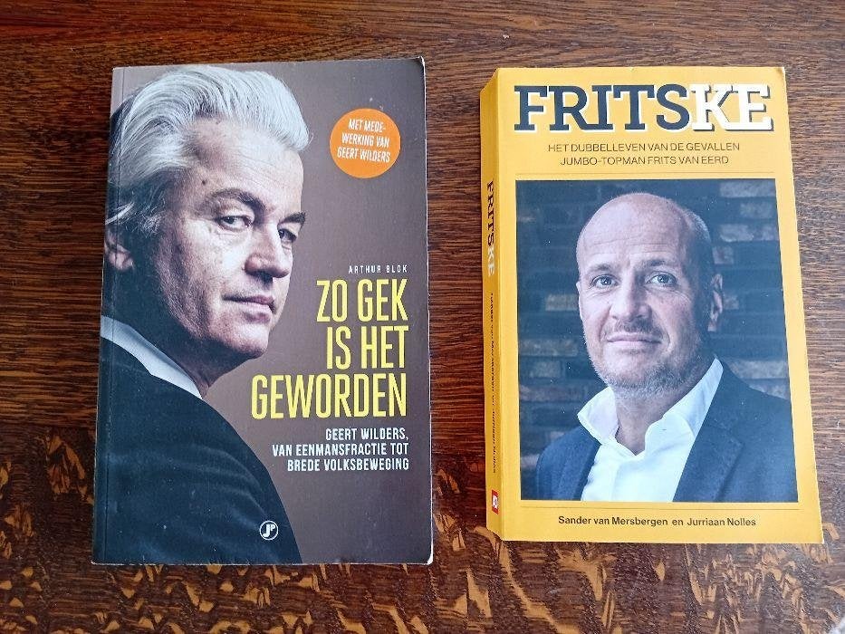 Boeken Geert Wilders, Frits van Eerd, Boeken, Ophalen of Verzenden, Zo goed als nieuw, Nederland