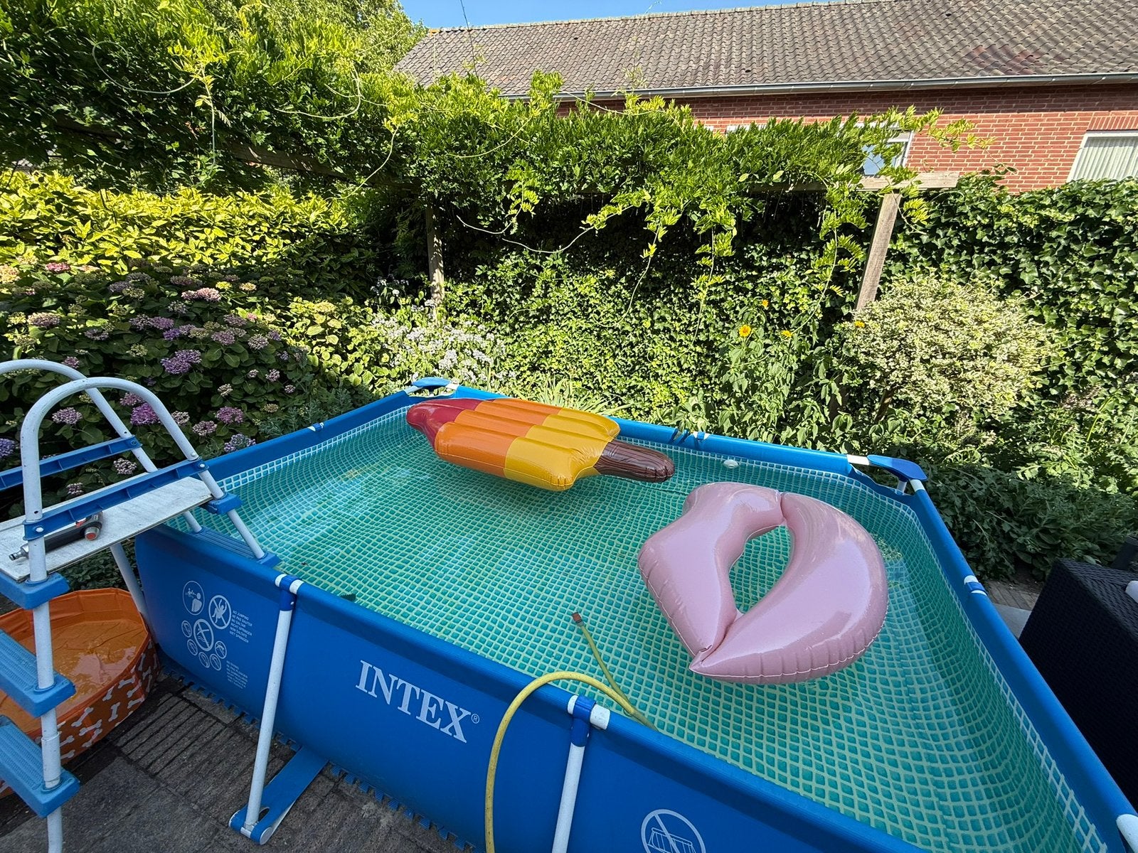 Intex zwembad 2x3m + Poolex warmtepomp 4kw, met veel extra's, Tuin en Terras, Zwembaden, Ophalen, Gebruikt, 200 tot 300 cm, 80 tot 120 cm
