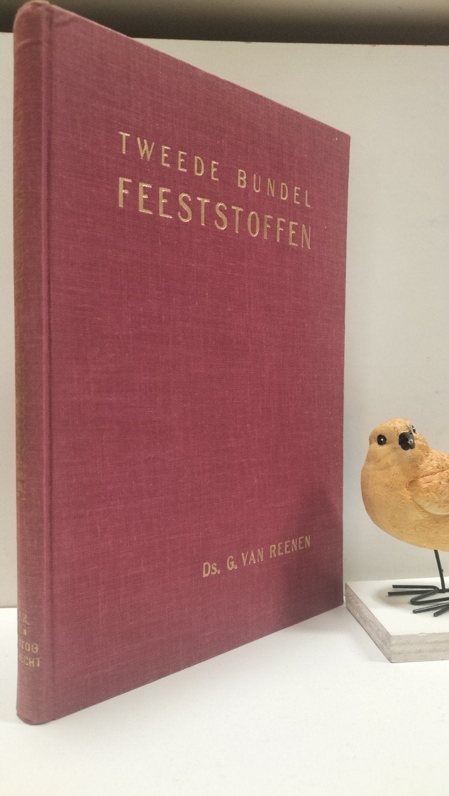 Reenen, Ds. G. van; Tweede bundel feeststoffen, Ophalen of Verzenden, Gelezen, Christendom | Protestants