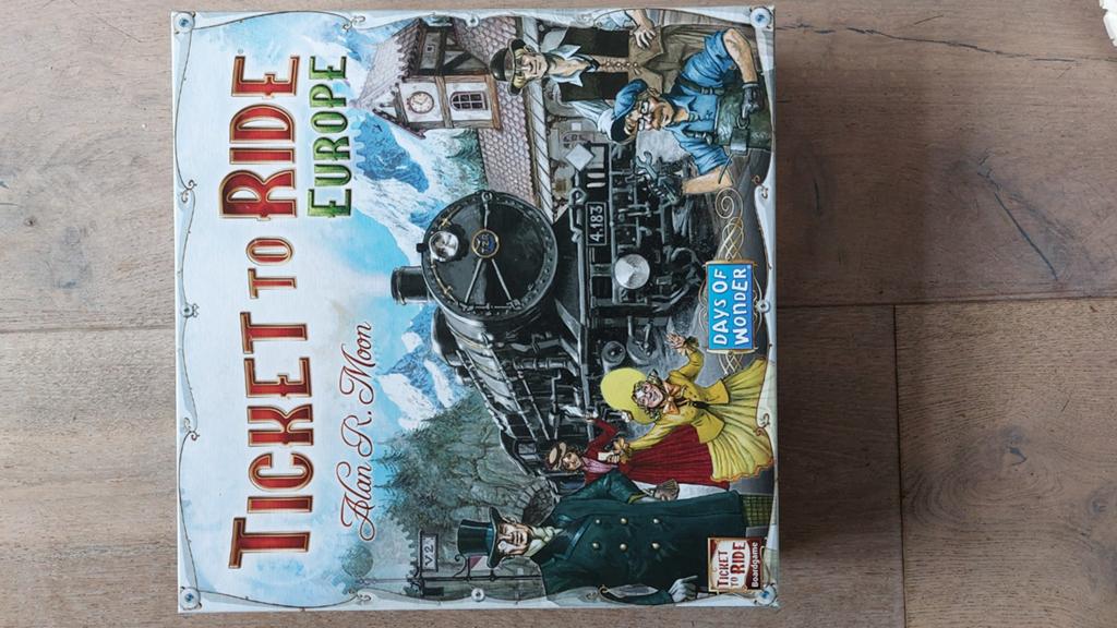 Ticket to Ride Europe - Compleet en in goede staat, Ophalen, Zo goed als nieuw, Days of Wonder