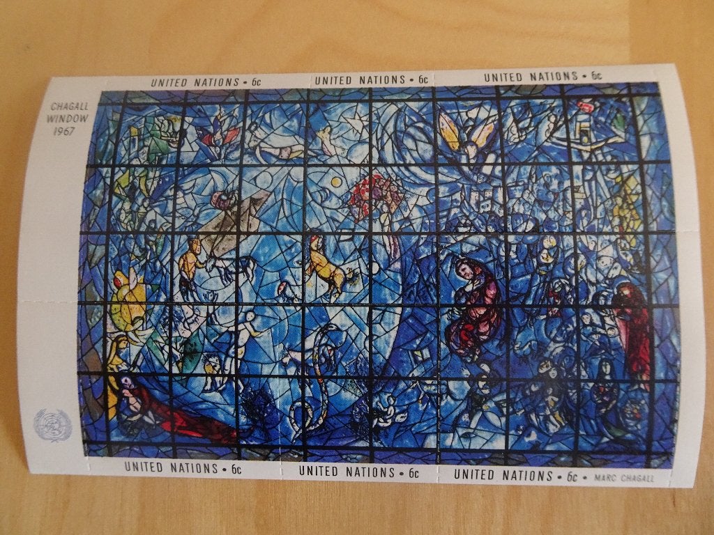 Chagall Window (VN), Postzegels en Munten, Postzegels | Volle albums en Verzamelingen, Ophalen of Verzenden, Buitenland