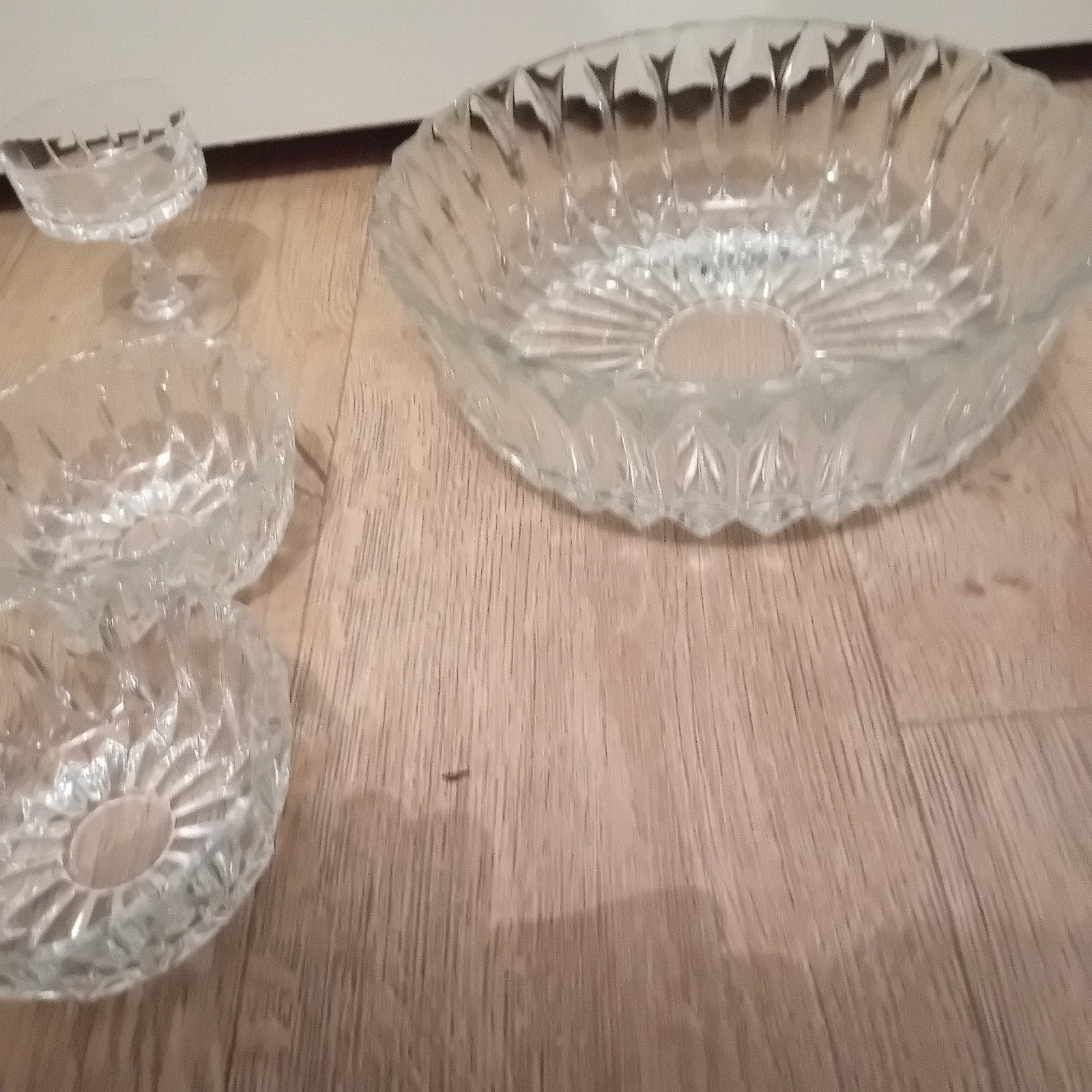 Glazen schalen en glazen set, Antiek en Kunst, Ophalen of Verzenden
