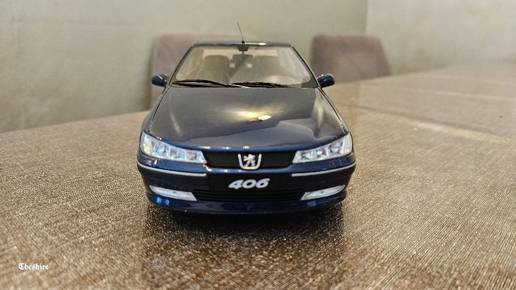Peugeot 406 3.0 V6 24V (Phase II) Bleu de Chine 2000, Ophalen of Verzenden, Nieuw, Auto, OttOMobile