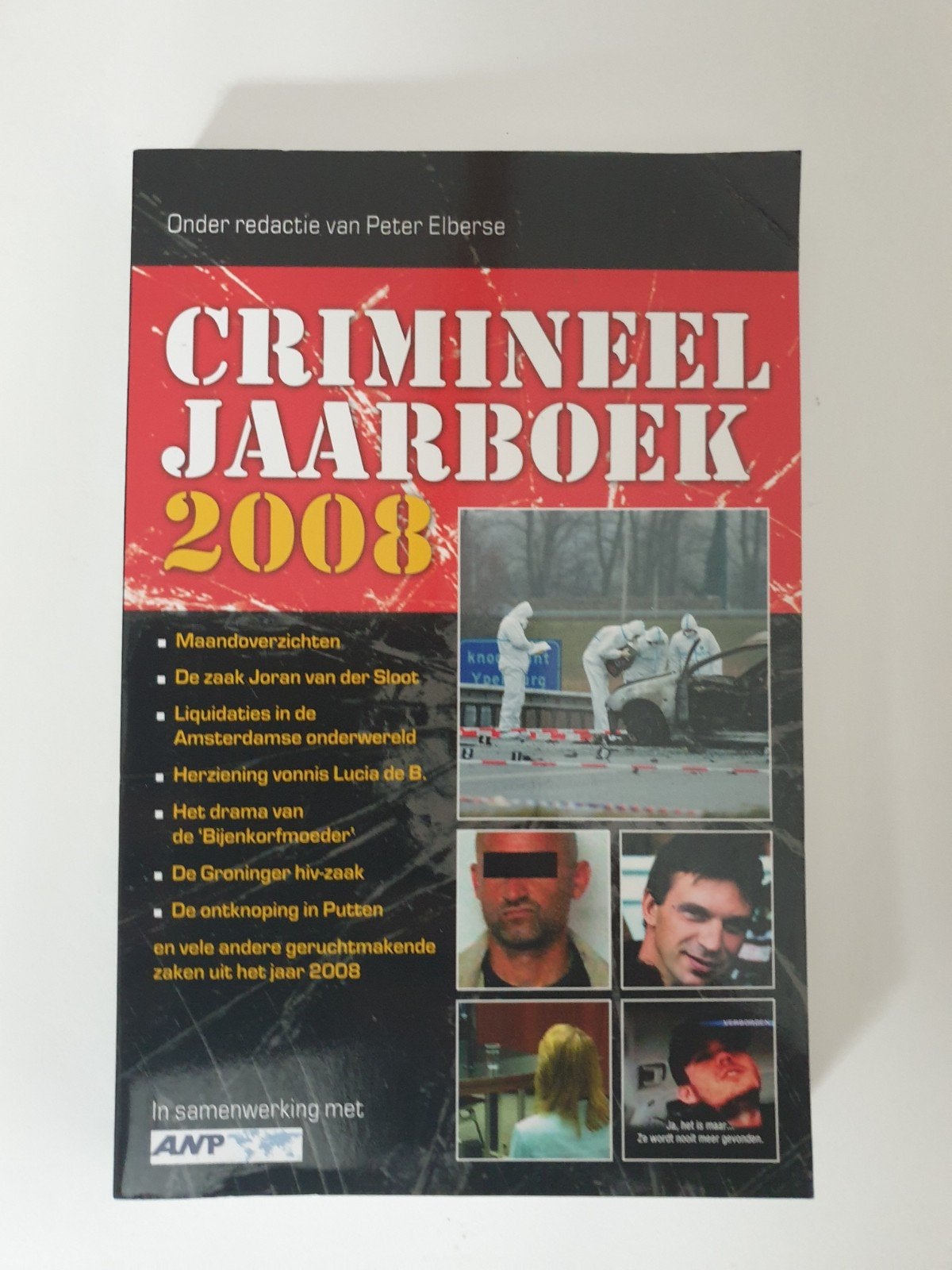 Crimineel Jaarboek 2008 - Peter Elberse (ANP), Ophalen of Verzenden, Gelezen, Peter Elberse