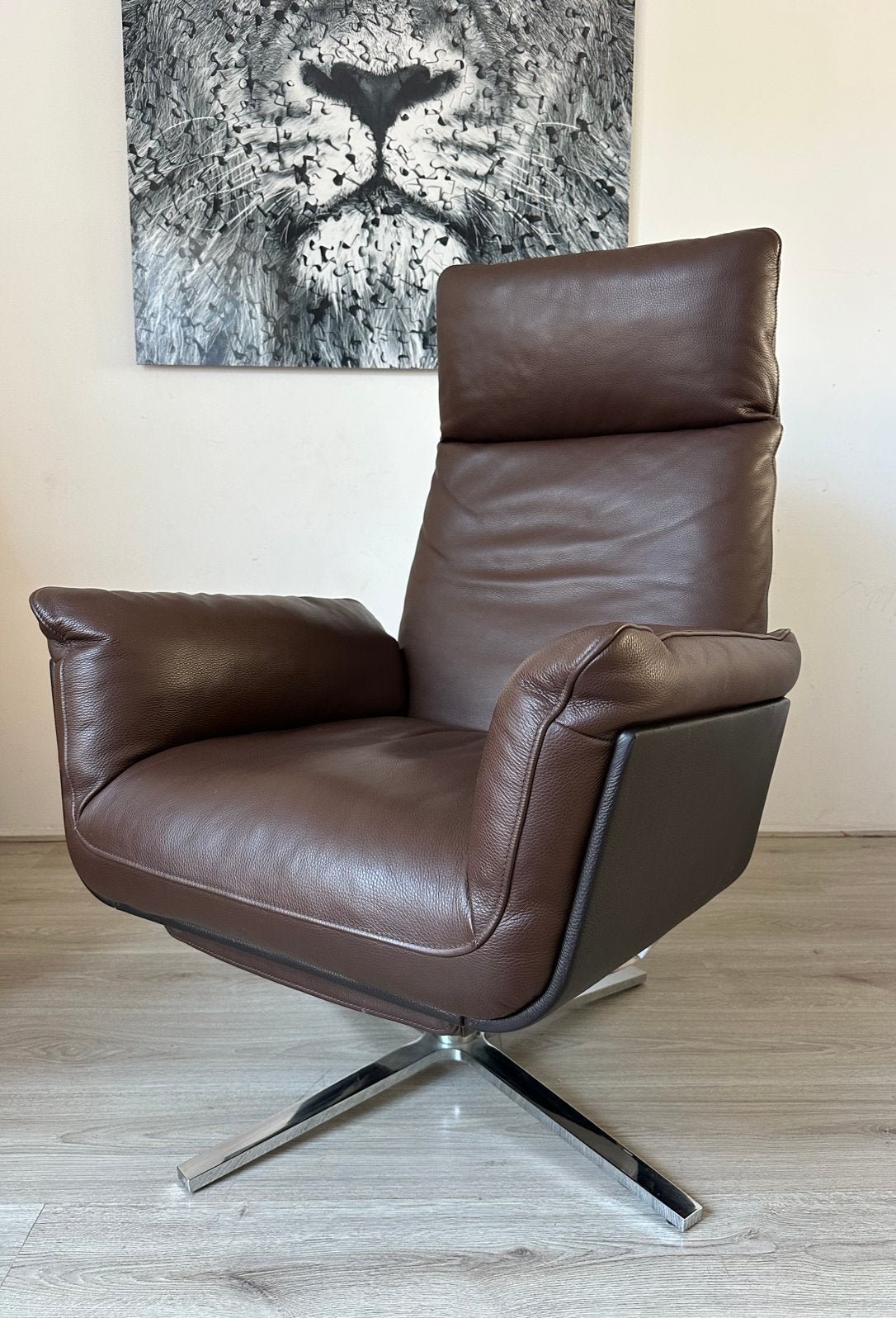 FSM Shelby design fauteuil, Huis en Inrichting, Fauteuils, Ophalen, Gebruikt, 75 tot 100 cm, 50 tot 75 cm