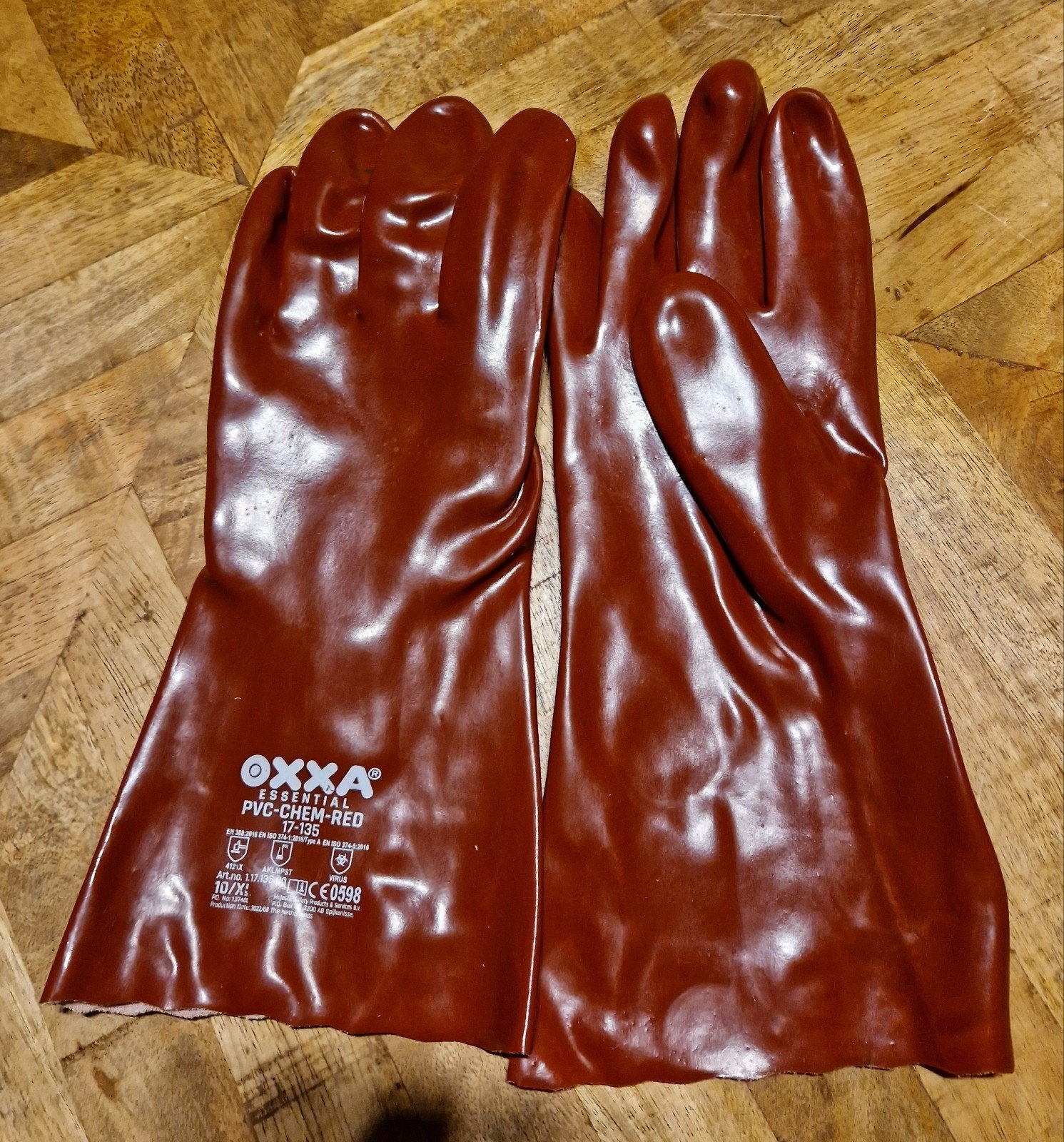 Sterke lange pvc handschoenen, Tuin en Terras, Werkkleding, Ophalen of Verzenden, Nieuw