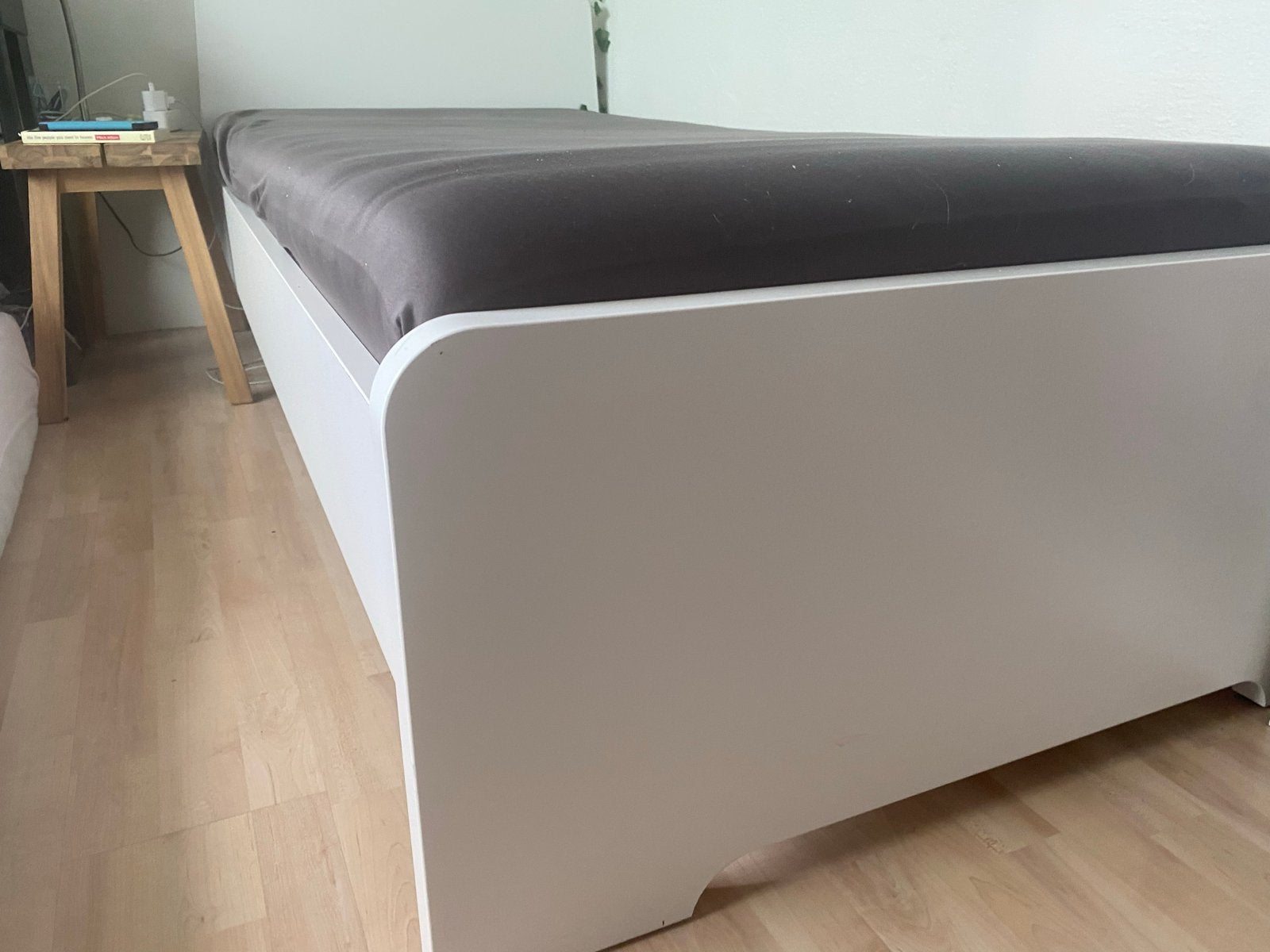 IKEA Eenpersoonsbed  (90x200 cm) met lattenbodem, Ophalen, Gebruikt, 90 cm, Eenpersoons