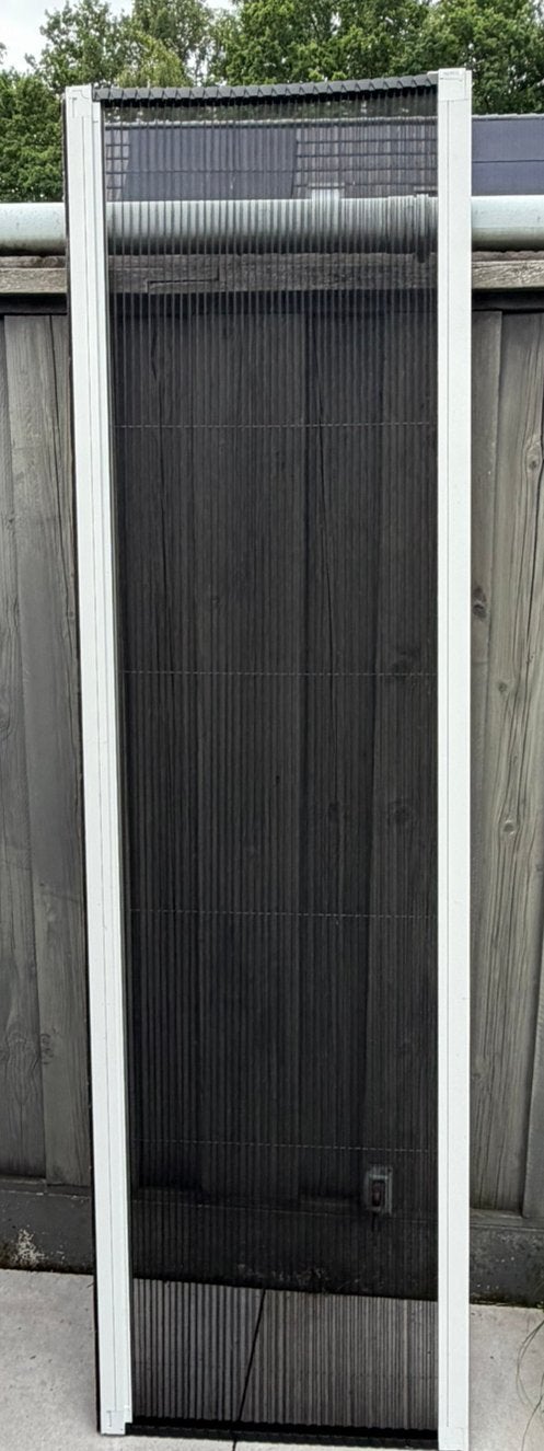 Plisse hordeur, Doe-het-zelf en Verbouw, Deuren en Horren, Ophalen of Verzenden, Hordeur, 200 tot 215 cm