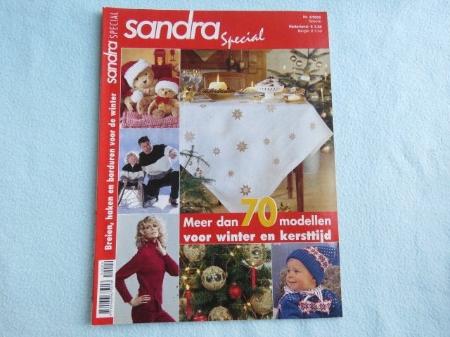 Sandra special: Breien, haken en borduren voor de winter, Ophalen of Verzenden, Nieuw, Breien of Haken, Patroon of Boek